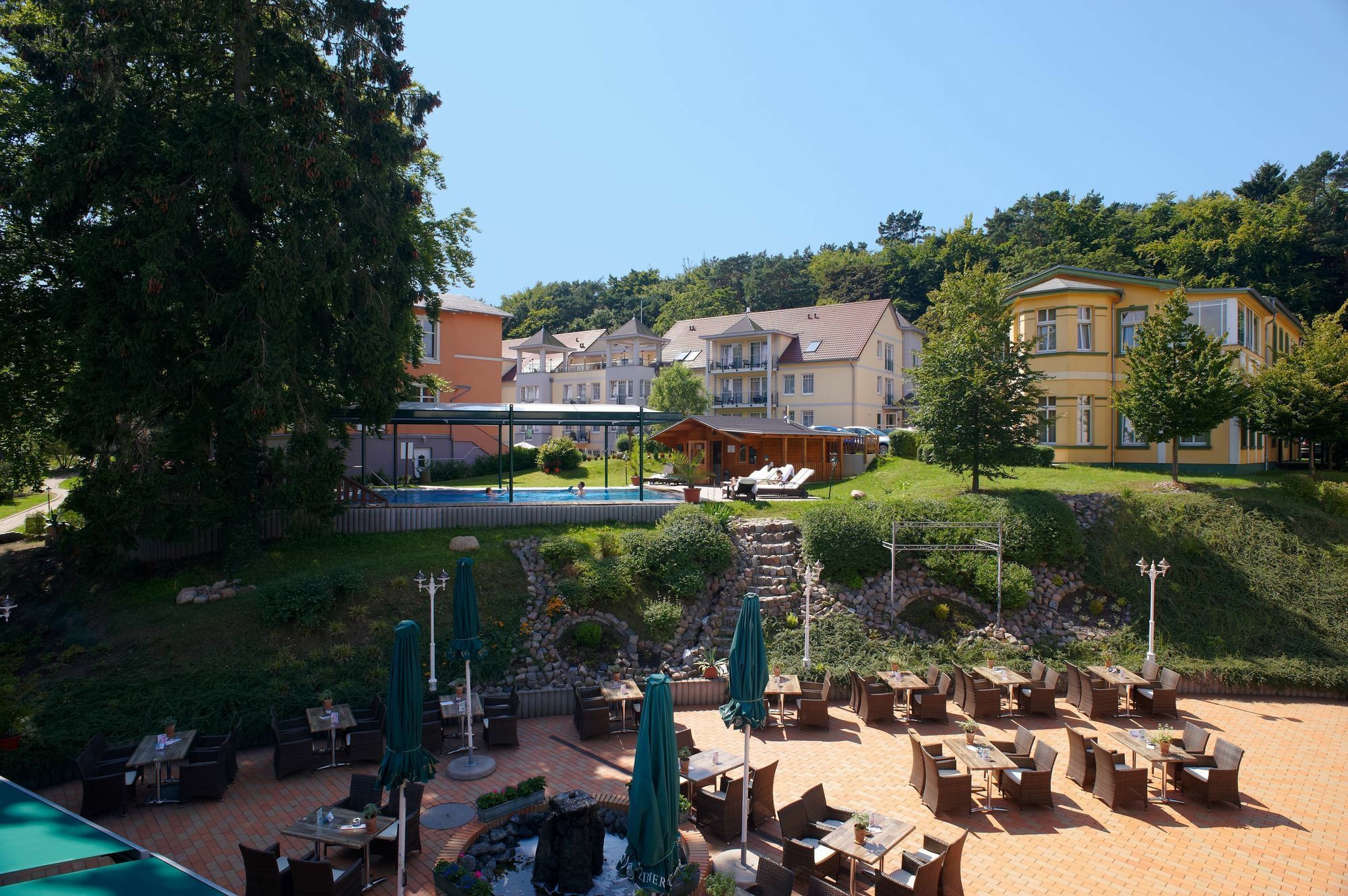 Ostseehotel Villen Im Park - Ein Rovell Hotel Heringsdorf  Eksteriør bilde